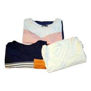 Women's 1Xl Top Trio Bundle